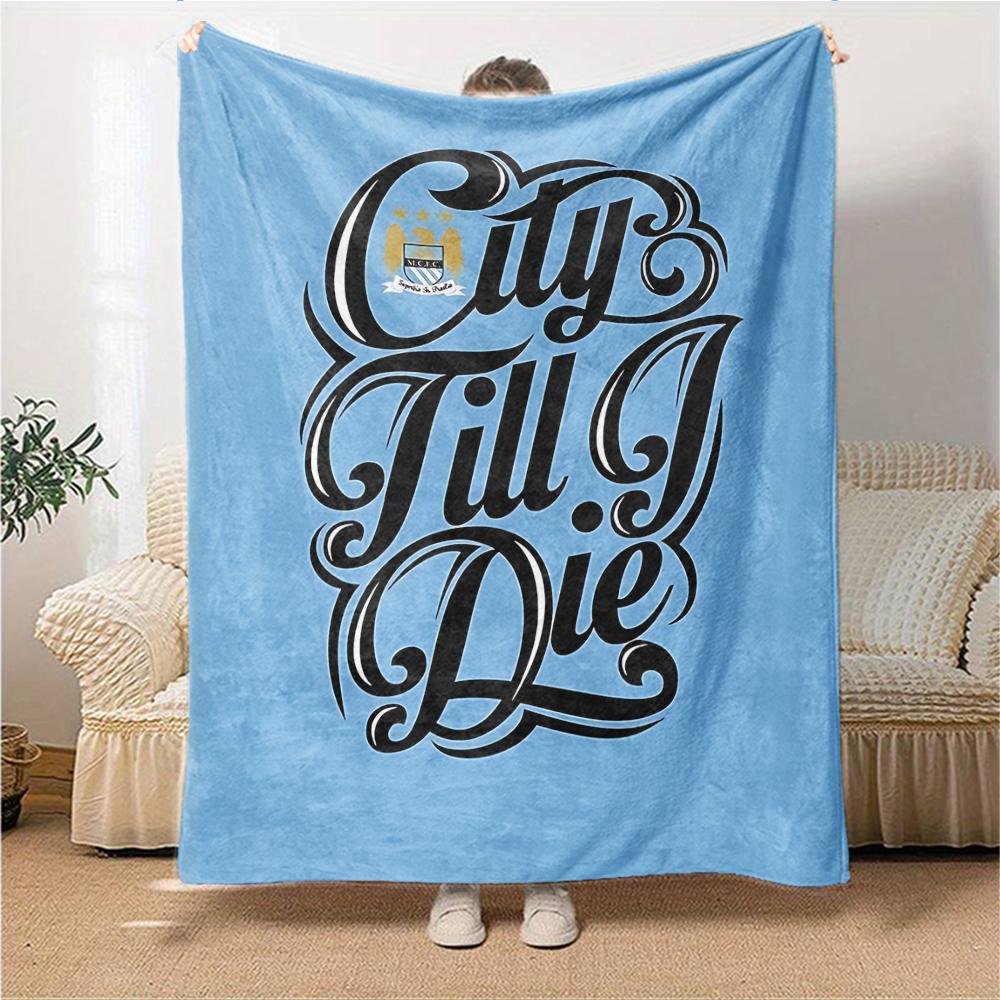 City Pride Battle Blankets Flannel Printed Breathable Warm Throw Blanket for Home Office Bedspreads 0708a17