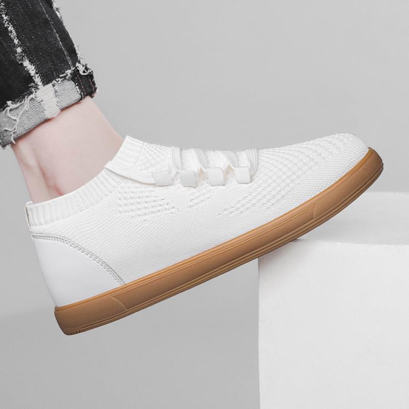 Fashion Breathable Mens Summer Shoes New Arrival Male Mesh Flats Handmade Soft Sole Casual Shoes Comfortable Sneakers Versatile Trainers