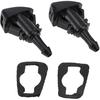 2pcs Windshield Washer Nozzle for Chevrolet Silverado 1500 2014-2019 for Chevrolet Suburban 2015-2020 Front Windshield Spray Nozzles Wiper Spray