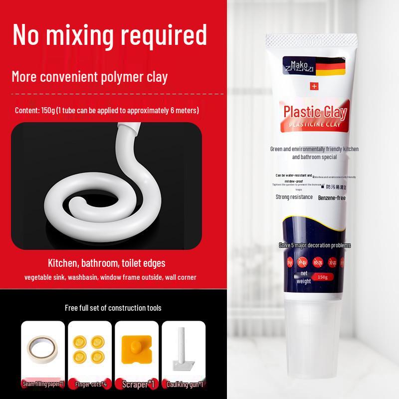 Wodoodporna Taśma Uszczelniająca do Kuchni i Łazienki: Odporny na pleśń ochraniacz krawędzi zlewu i kuchenki