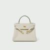 First layer cowhide high quality lychee pattern women's bag shoulder crossbody handbag