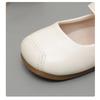 New Korean Style Girls' Autumn Fashion Comfortable Soft Sole Casual Leather Shoes