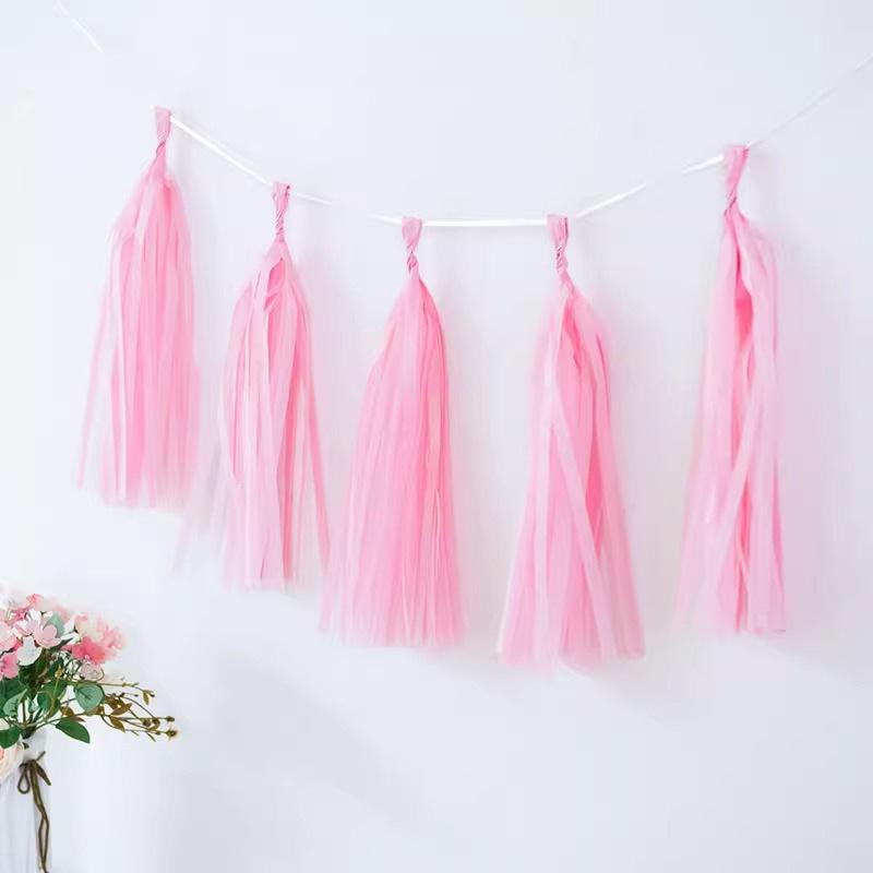 Colored Paper Fringed Paper Ribbon Paper Cutting Creative Activities Celebration Wedding Party Supplies Wedding Room Wedding Decoration