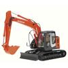 Hasegawa 1/35 Construction Machinery Series Hitachi Construction Machinery Hydraulic Excavator ZAXIS 135US Plastic Model WM01