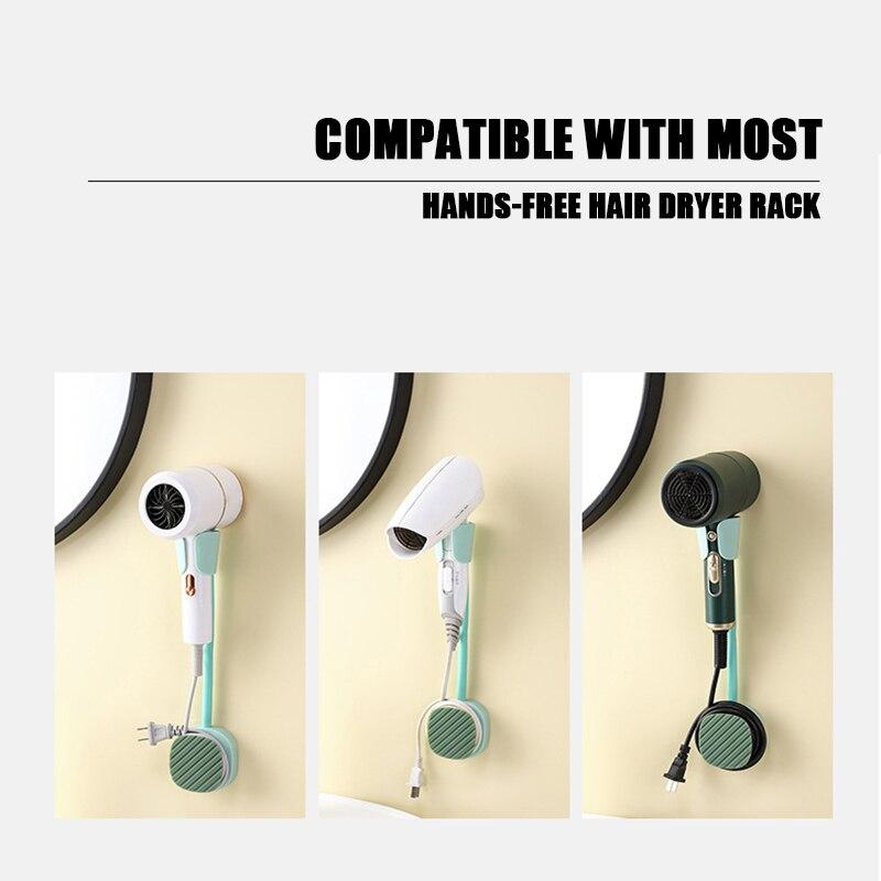 1 шт. настенный кронштейн минимальный кронштейн для фена без перфорации стеллаж — фото 5