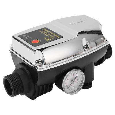 10A Pressure Switch Controller Water Pump Controller Silver Waterproof ABS Housing Intelligent Automatic