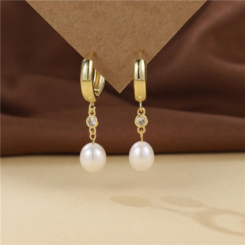 Arvaleff Baroque Pearl Tassel Earrings - Luxurious High-End Feel