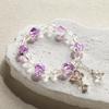 Mori Style Starry Sky Crystal Butterfly Bracelet - Elegant, Versatile Fairy Design for Women and Best Friends