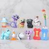 Trolls 12-Style Figurines: Ugly Dolls and Micro Landscape Cake Decorations