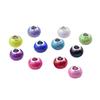 14mm AB Electroplated Large-Hole Light Surface Abacus Beads for DIY Handmade Bracelets