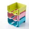 Stackable Multi-layer Beverage Organizer Rack for Refrigerator and Wine Cabinets