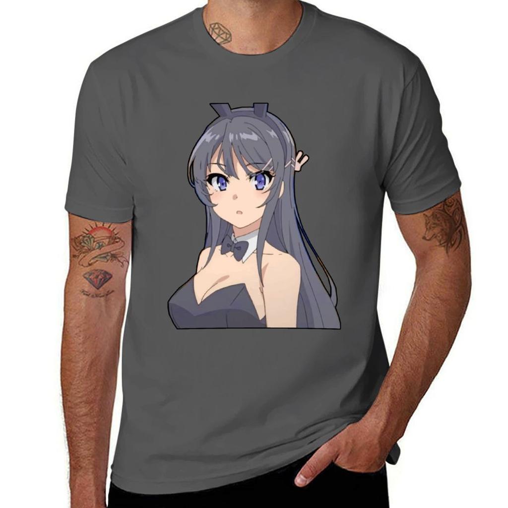 Mai Sakurajima Tshirt Casual Trendy Streetwear Tee Shirt