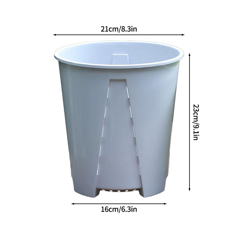 Plastic Flower Pot Orchid Root Control Plant Pot Breathable Nursery Pot Garden Planting Bonsai Seedling Potted Planters Supplies
