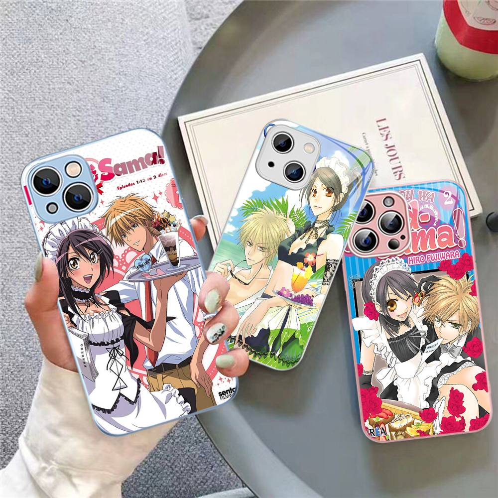 Kaichou Wa Maid-Sama For IPhone 14 13 12 Mini 11 Pro XS Max X XR 14 Plus Tempered Glass Cover