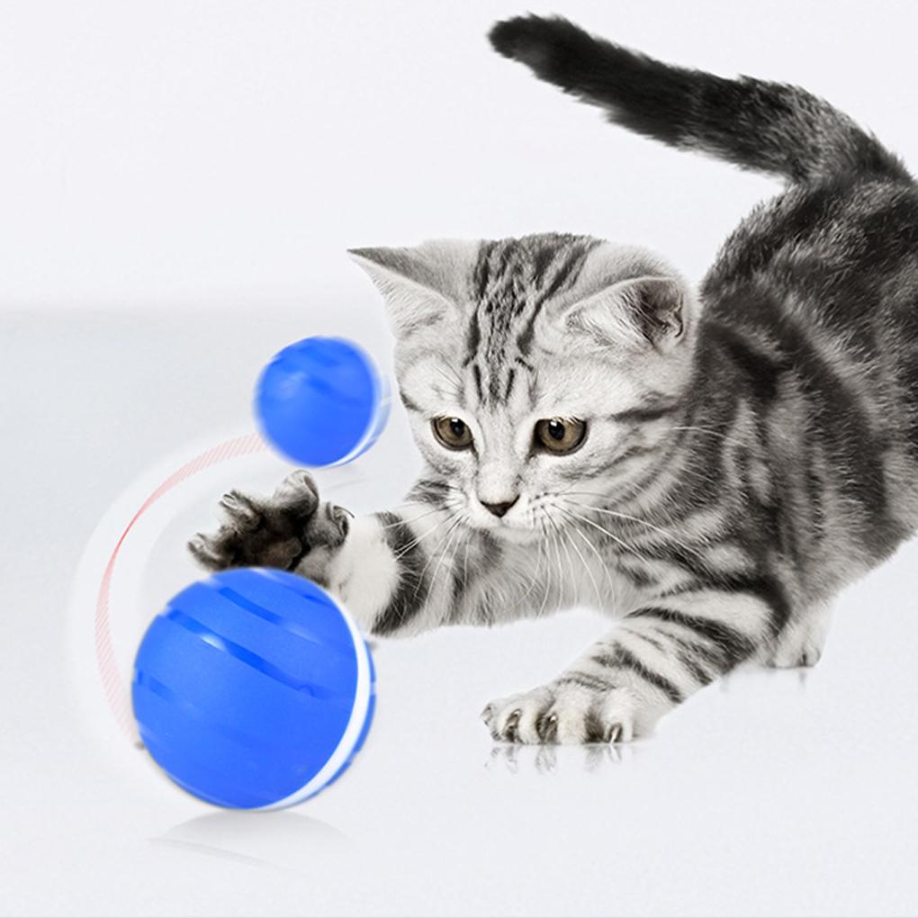 Pets Chasing Teeth Grinding Flashing Ball Indoor Courtyard Animal Fetching Balls Rechargeable USB Charging Toy
