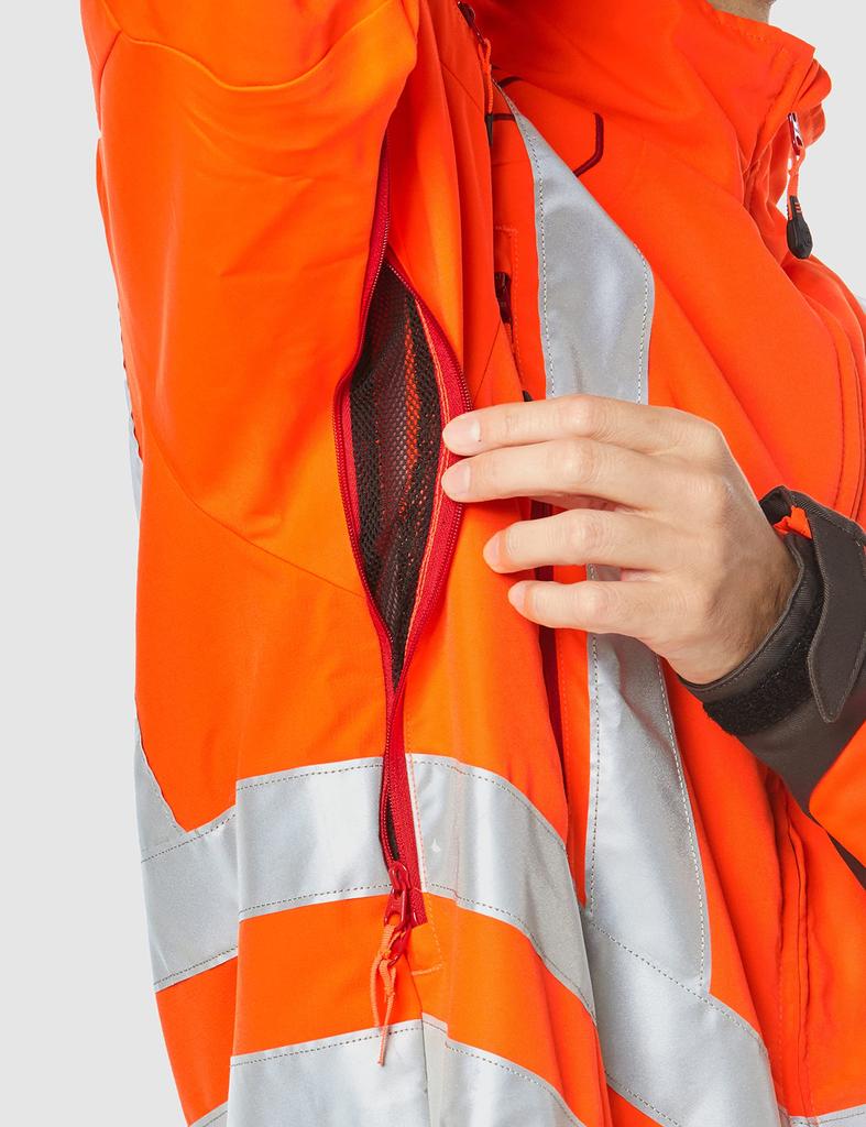 Husqvarna B&T Jacket Hi-Vis, Size L, 54/56, Workwear