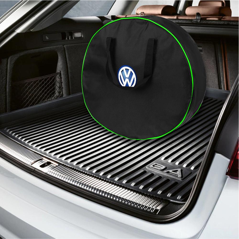 VW EV Car Charging Cable Storage Box Charger Cable Carry Bag For Volkswagen GTI Golf Polo 6 7 Passat VW CC Tiguan T-ROC Jetta Taigo AXZ1