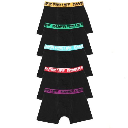 Floso Boys Gamer For Life Graffiti Cotton Blend Boxer Shorts
