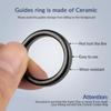 O Rings Fishing Rod Guides Smooth Rod Eye Replacement Ceramic Guides Ring  Fishing Pole