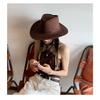 Western cowboy hat for summer, unisex, sun protection, American-style, wide brim, suitable for seaside, grasslands, Xinjiang, Sichuan, and Tibet