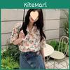 French Floral Shirt With Modale Fabric For Summer Casual Wear