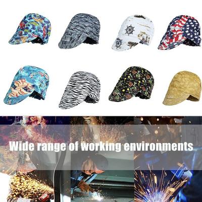 Elastic Welding Hat Breathable Welder Head Cover Safety Welding Cap  Workshop