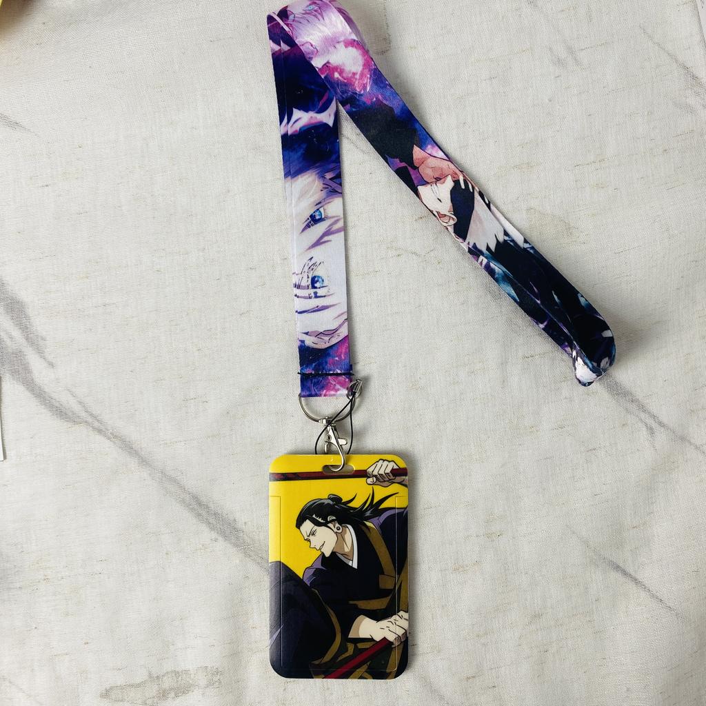 Anime Lanyard For Keychain ID Card Cover Passport Student USB Badge Holder Cool Neck Straps Accessories Friends Gifts