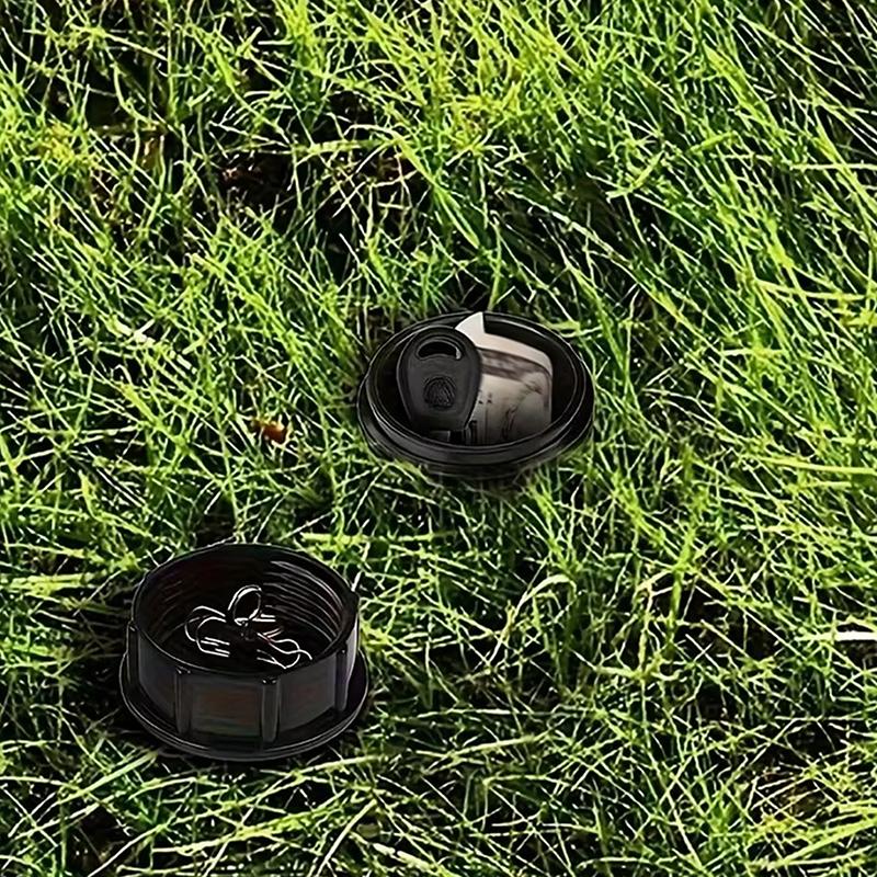 Garden Key Hider Plastic Realistic Underground Watering Can Key Safe Box Durable For Outdoor Garden Security