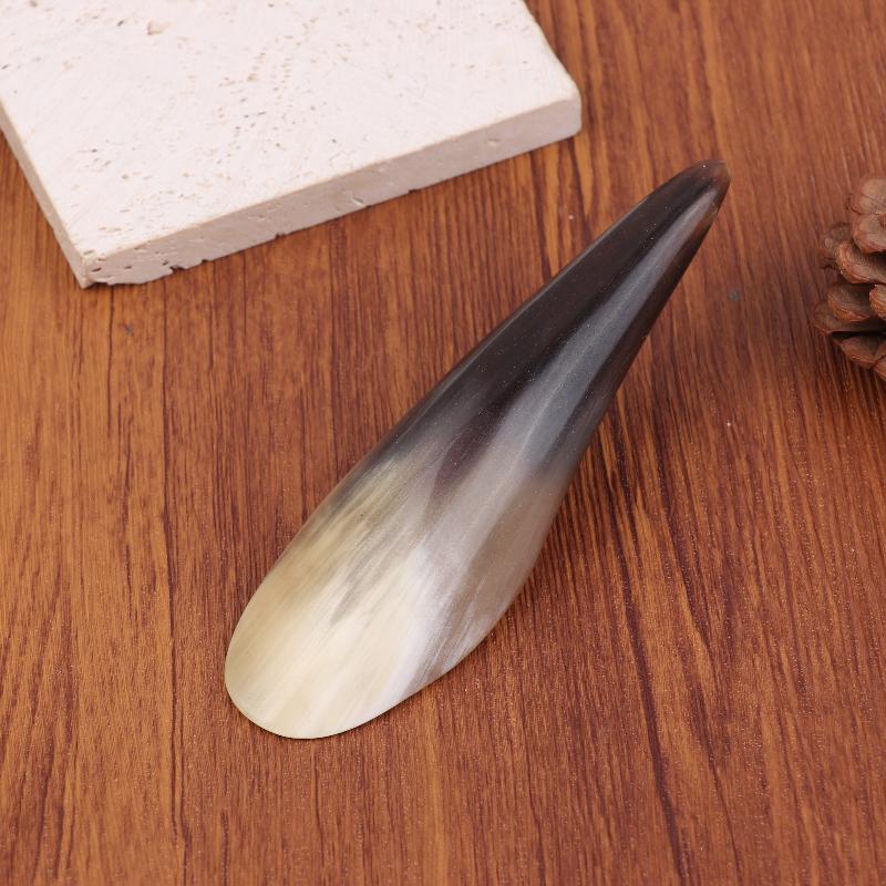 1/2Pcs Natural Buffalo Horn No Stress Guasha Massage Tool Gua Sha Massager Scraping Board Acupuncture Spa Therapy