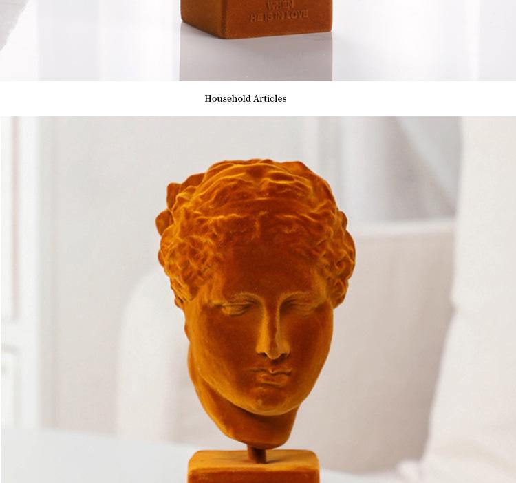 Creative Venus Statue Nordic Sculptural Decor - Light Luxury Ornament