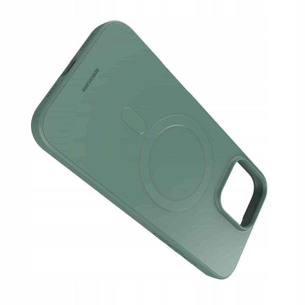 Sc Silicone Magnetic Case Iphone 16 Pro Max Green