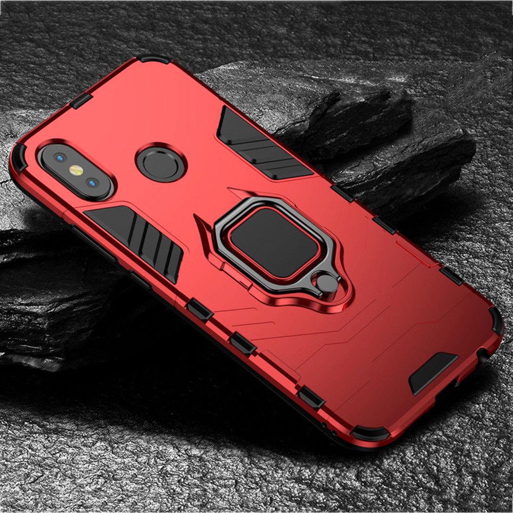 Suitable for iPhone Samsung Huawei Xiaomi Shockproof Armor Bracket PC + TPU Bracket Cover