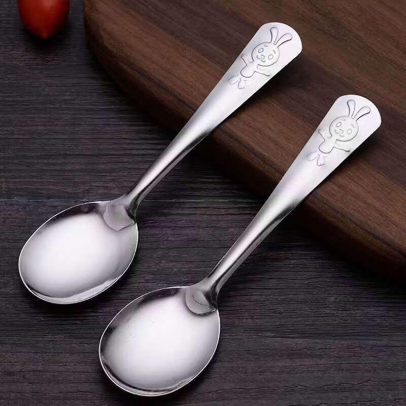 Wutuo Stainless Steel Children's Spoons Set