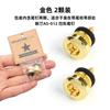 2PCS Guitar Strap Locks Gold Silver Black Guitar Bass Belt Button Buckle Guitar Accessories  Guitar Parts Ukulele Accessories