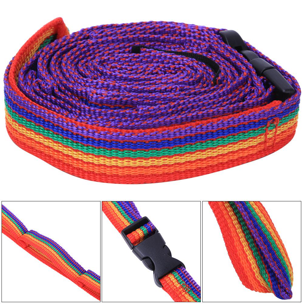 Bunte Zeltaufbewahrungshängeschnur für den Außenbereich mit Aufbewahrungstasche für Campingzubehör