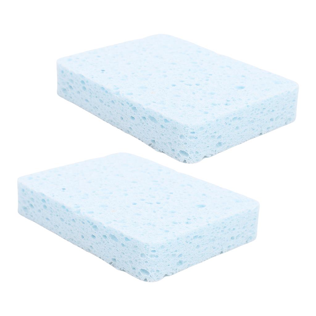 2PCS Rectangle Artist Sponges High Elasticity Reusable Portable Art Water Absorbent Sponge with Storage Box for Painting