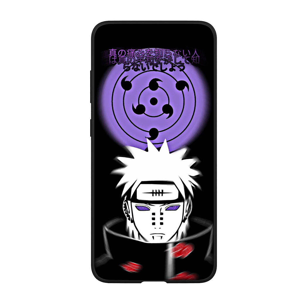 For Samsung Galaxy S25 S24 S23 S22 Ultra FE Plus A37 A57 A56 A55 A06 A16 A15 A36 A26 A35 A05 A25 A54 A34 Phone Case Cartoon Pain Akatsuki Naruto Cover