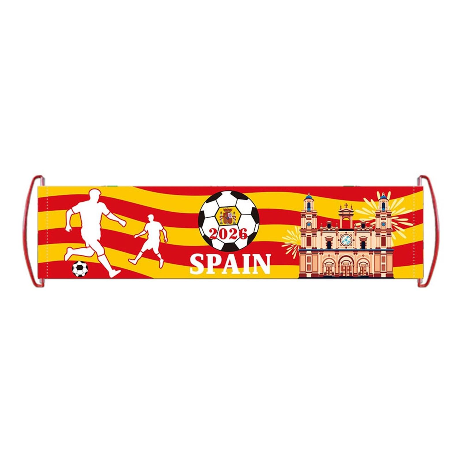 Handheld Banner, Flag, Cheering Props, Atmosphere Decoration, Photography Props For Football Matches One Size