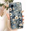 Soft Silicone Funda For Vivo S15e Vivo T1 T1Pro 5G IQOO Z6 Pro Phone Case Vintage Starry Cherry Bow Print Daisy Bumper Anti-fall