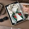 Korean Style High-End Printed Silk Scarf - Versatile Fashion Accessory