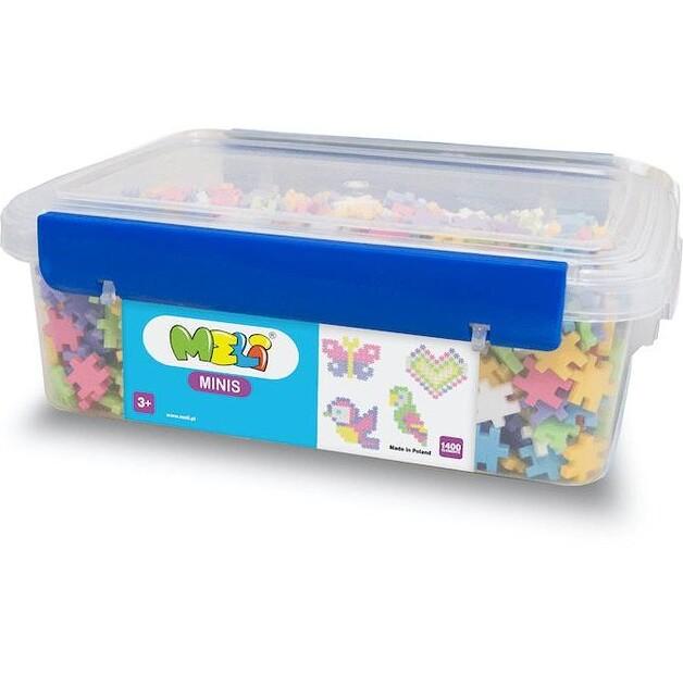 Конструктор пластиковый Meli Minis Mosaic Edu образовательный, 1400 деталей