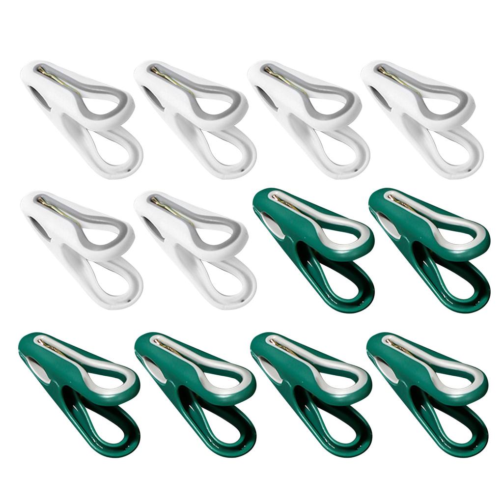 12 buc. cuie de haine Fix Clip pentru organizare de haine cuier de uz casnic pentru șosete prosop Materiale de colectare a hainelor