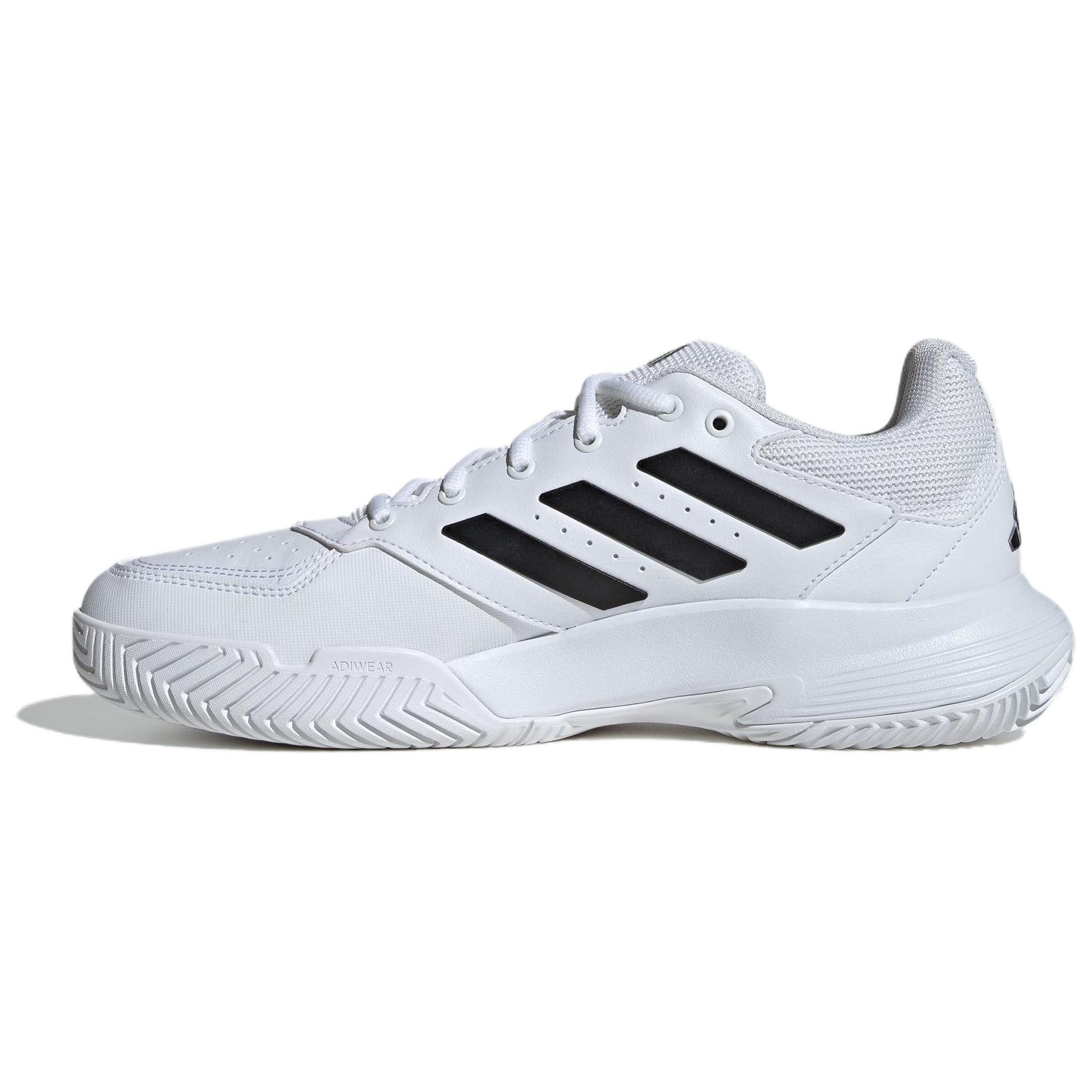 

adidas GameCourt 2.0 White Black Unisex Sneakers Cloud-White Core-Black IF6847 43⅓