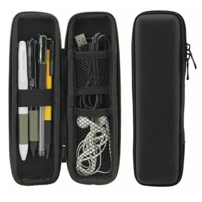 Tragbare Wasserdichte Reisehülle Staubdichte Reißverschlusshülle Aufbewahrungstasche EVA-Material Aufbewahrungshülle für Schreibwaren und Kosmetik