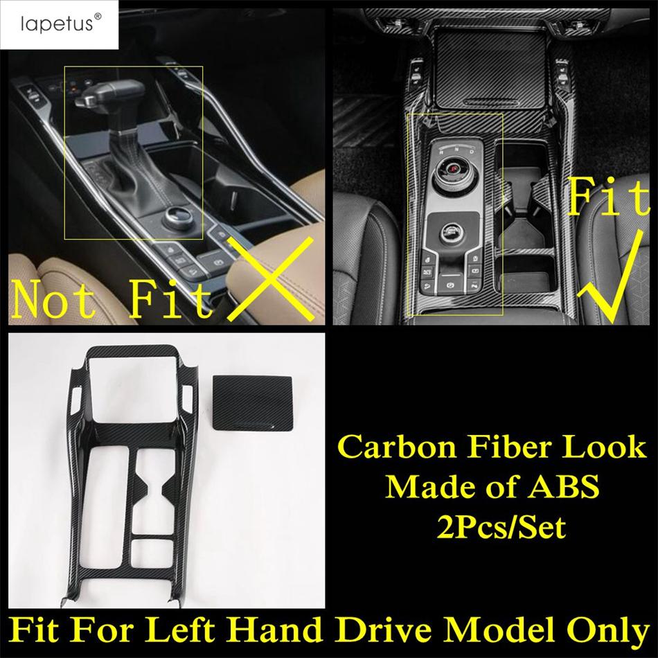 Gear Shift Panel / Head Lamp / Steering Wheel / AC Air Vent Cover Trim Carbon Fiber Accessories For Kia Sorento MQ4  -