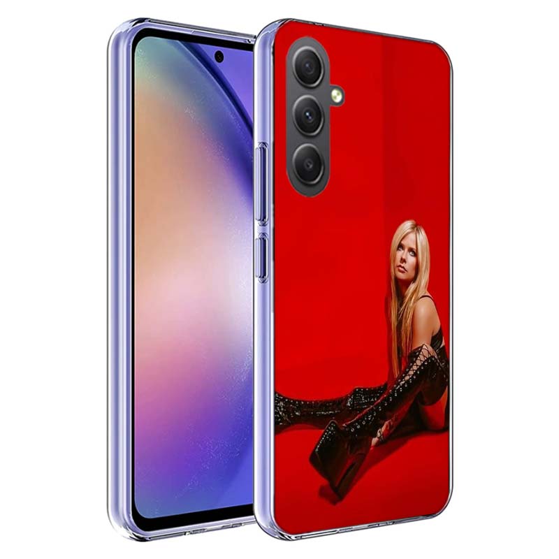 

Singer Avril Lavigne Phone Case for Samsung A17 A37 A57 A07 A16 A26 A36 A56 A06 A02S A12 A22 A32 A52S A04S A14 A24 A34 A54 A03 A Samsung A12 5G