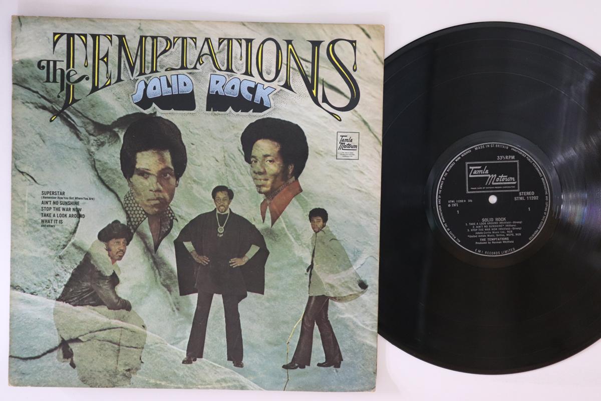 

LP Пластинка TEMPTATIONS Solid Rock STML11202 TAMLA MOTOWN 1972 UK СоулФанк Б/У
