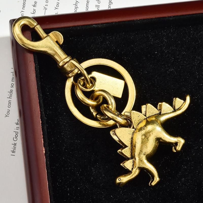 Retro Creative Dinosaur Keychain Bag Charm Pendant Keyring For Women Men Jewelry Accessories Gift