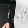 4pcs Car Door Edge Guards Anti-Scratch Protector For Nissan Nismo Qashqai J10 Juke Micra Leaf Sentra Patrol Y61 Note Accessories