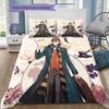 Fantastic Beasts Wizards Bedding Set, 1 Duvet Cover & 2 Pillowcases, Home Bedroom, Great Gift for Magic Fans